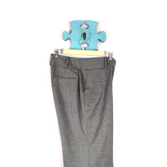 Talbots Heritage Flare Gray Wool Trouser Pants 10 - Picture 4 of 14